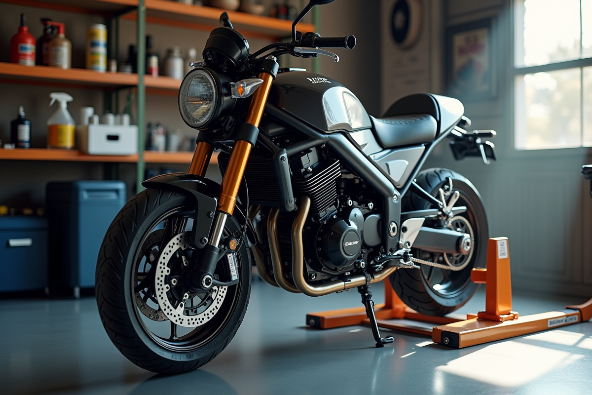 élevateur moto